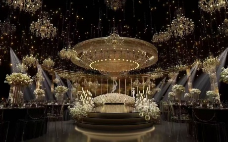 吉祥厅 [ 最大28桌 · 高0.0m · 无柱 ·  ]