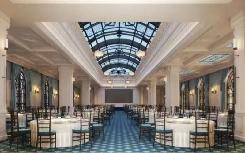 一号宴会厅 [ 最大12桌 · 高6.0m · 无柱 ·  ]